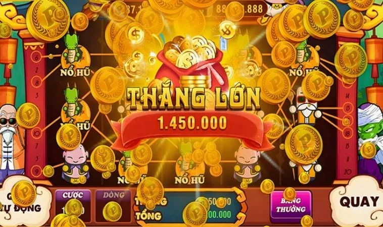 Chơi nổ hũ BET168VN nhận thưởng cực lớn từ nhà cái