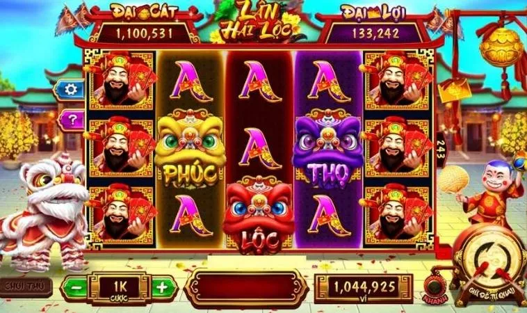 Các biểu tượng trong game Nổ Hũ Lân Hái Lộc Tại BET168VN